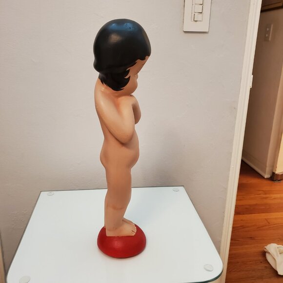 TRUE VINTAGE CHALKWARE STATUE - BETTY BOOP - Picture 4 of 5